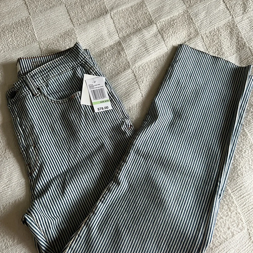 Women’s striped denim jeans - Picture 3 of 3